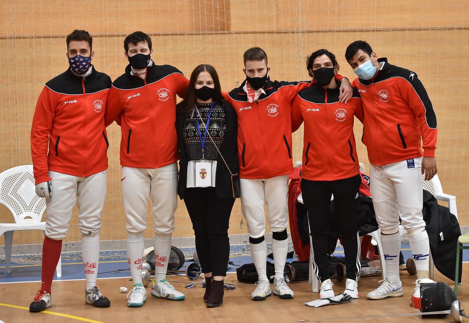 Iñigo Elizari, del Club Navarro de Esgrima, medalla de bronce en los Campeonatos de España